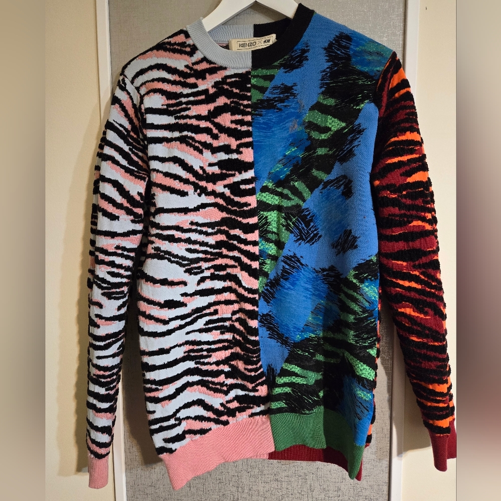 KENZO X H&M Men's Sweater, Sz Small